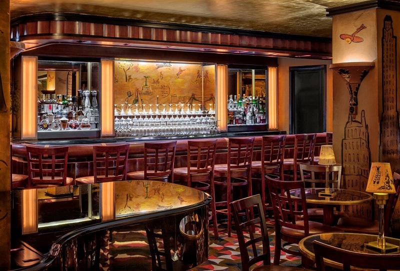 Bemelmans Bar no Carlyle Hotel em Nova York