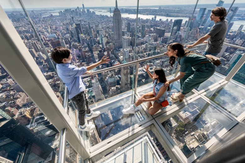 Sala Levitation do Mirante Summit One Vanderbilt em Nova York