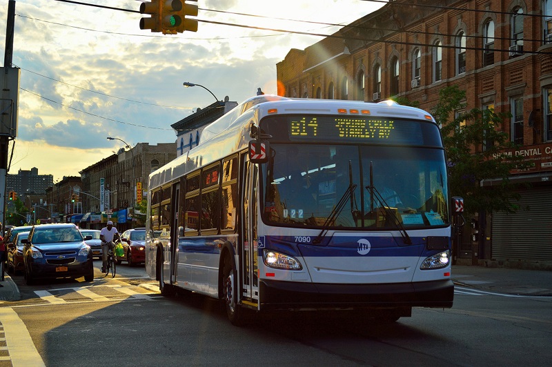 Ônibus em Nova York