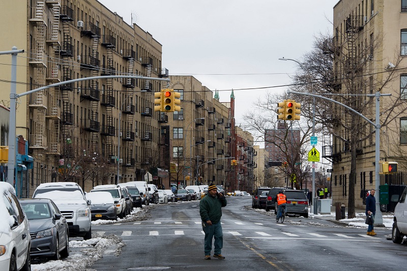 Rua do Bronx em Nova York