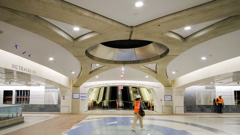 Nova estação Grand Central Madison em Manhattan