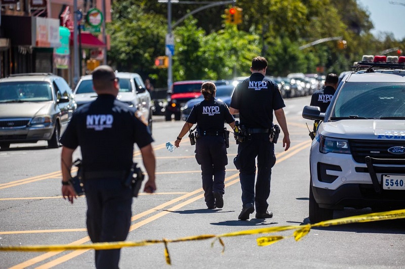 Policiais em Nova York