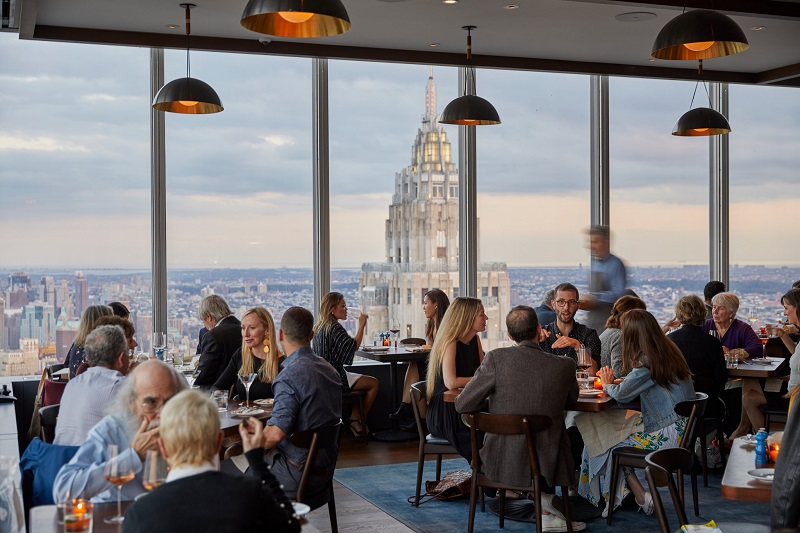 Restaurante Manhatta em Lower Manhattan