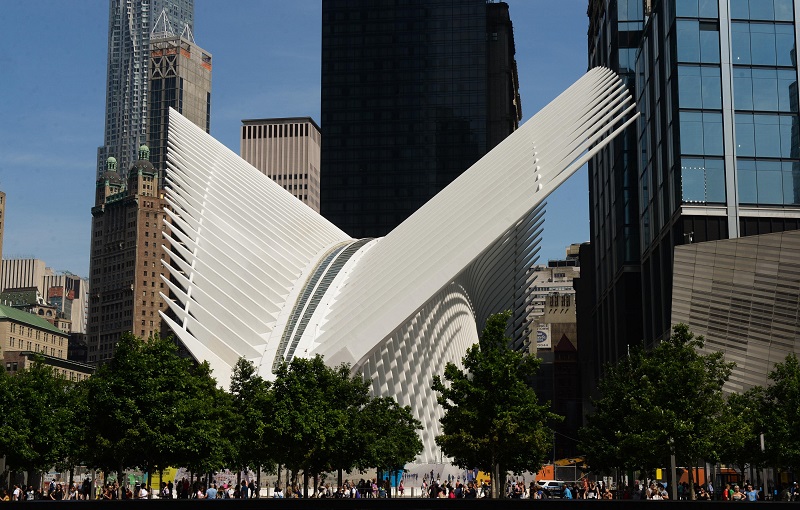 Estrutura do The Oculus em Nova York