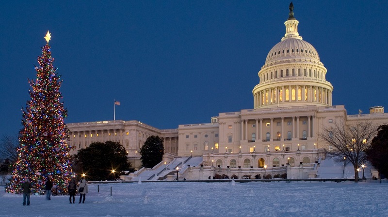 Mês de dezembro em Washington