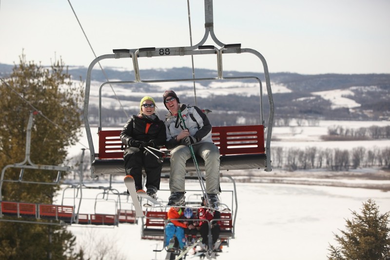 Teleférico no Resort Chestnut Mountain em Galena