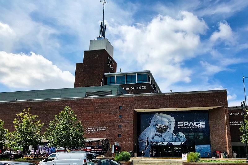 Fachada do Museum of Science em Boston