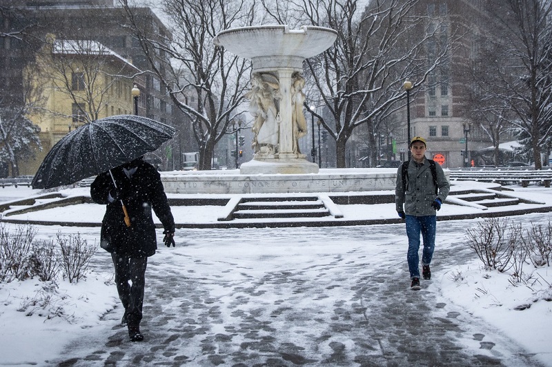 Mês de fevereiro em Washington