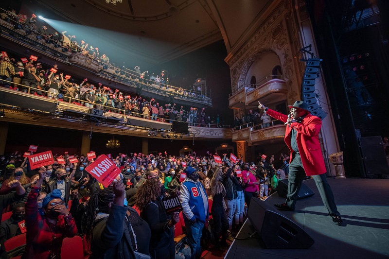 Amateur Night no teatro Apollo Theater em Nova York