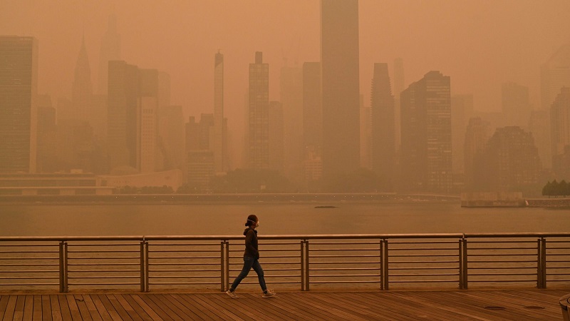 Como se proteger do ar poluído em Nova York