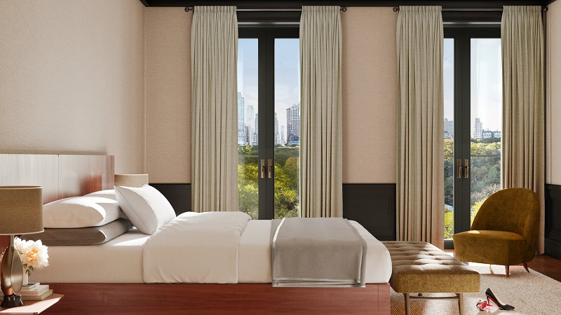 Quarto do hotel Fasano Fifth Avenue em Nova York