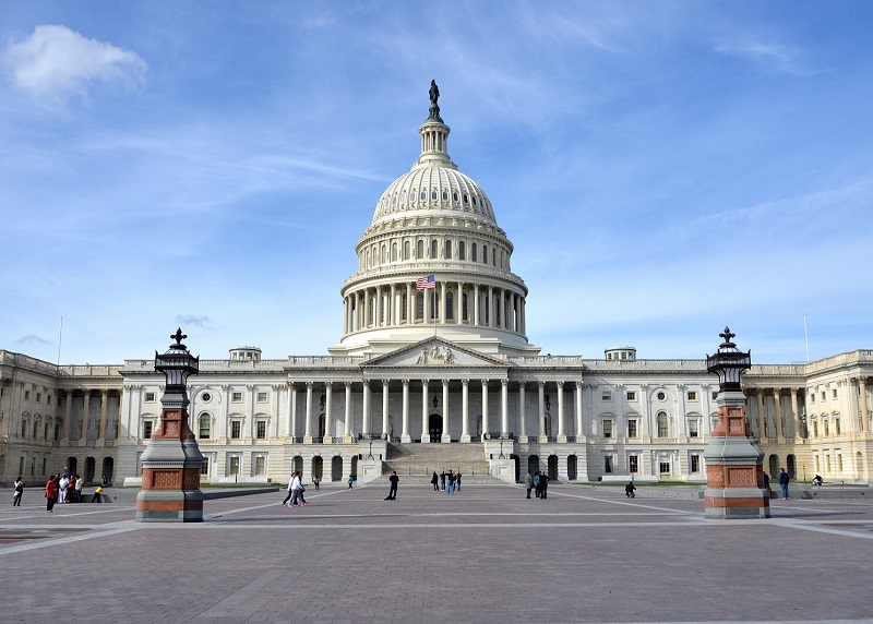 Prédio do Capitólio dos Estados Unidos em Washington