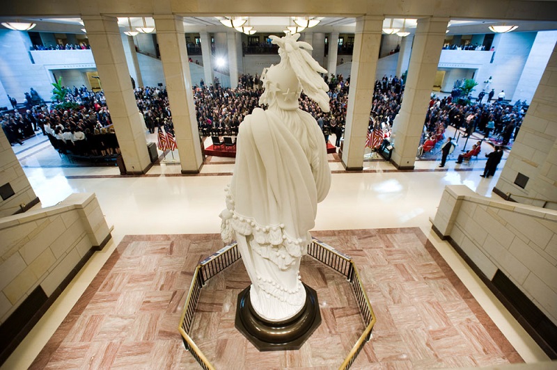 Centro de visitantes do Capitólio dos Estados Unidos em Washington