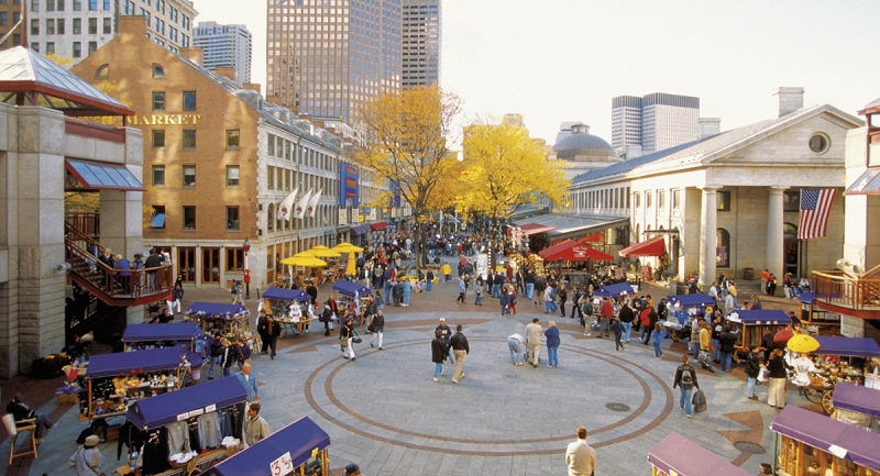 Faneuil Hall Marketplace em Boston