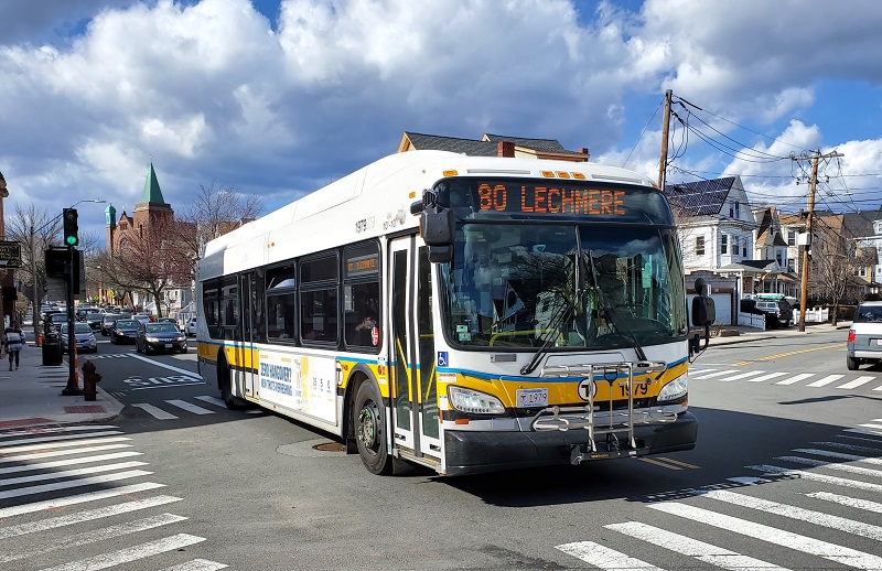 Ônibus em Boston