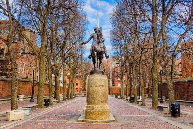 Ponto turístico em Boston