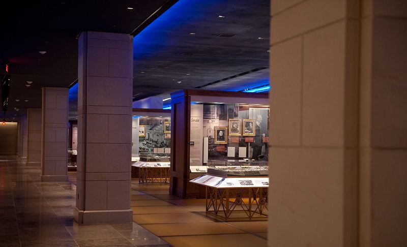 Sala de exibição do Capitólio dos Estados Unidos em Washington