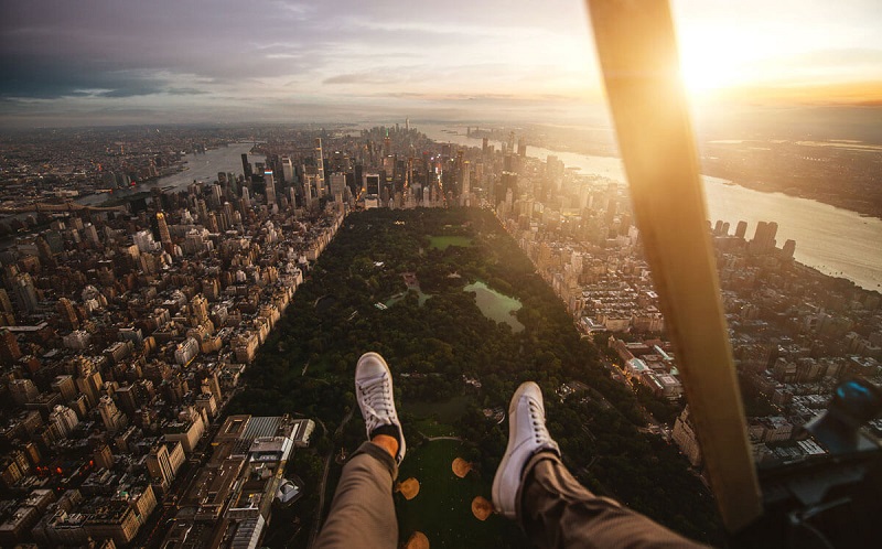 Tour de helicóptero em Nova York