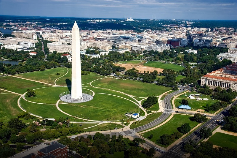 Região de National Mall em Washington