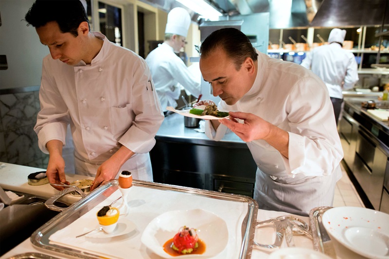 Chefs do restaurante Jean-Georges em Nova York