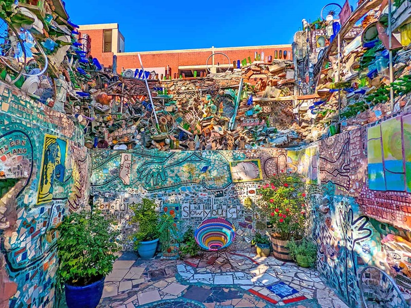 Philadelphia's Magic Gardens na Filadélfia