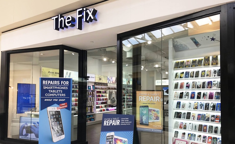 Loja The Fix em shopping na Filadélfia