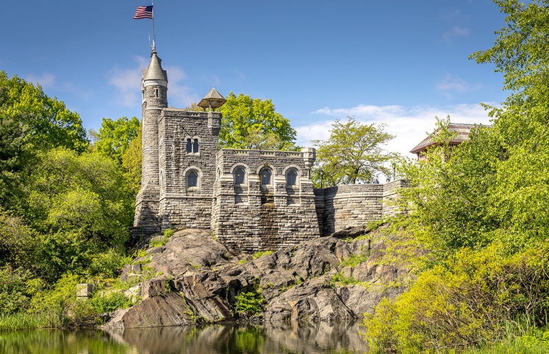 Belvedere Castle no Central Park em Nova York