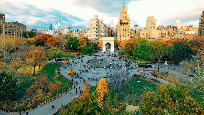 Washington Square Park em Nova York