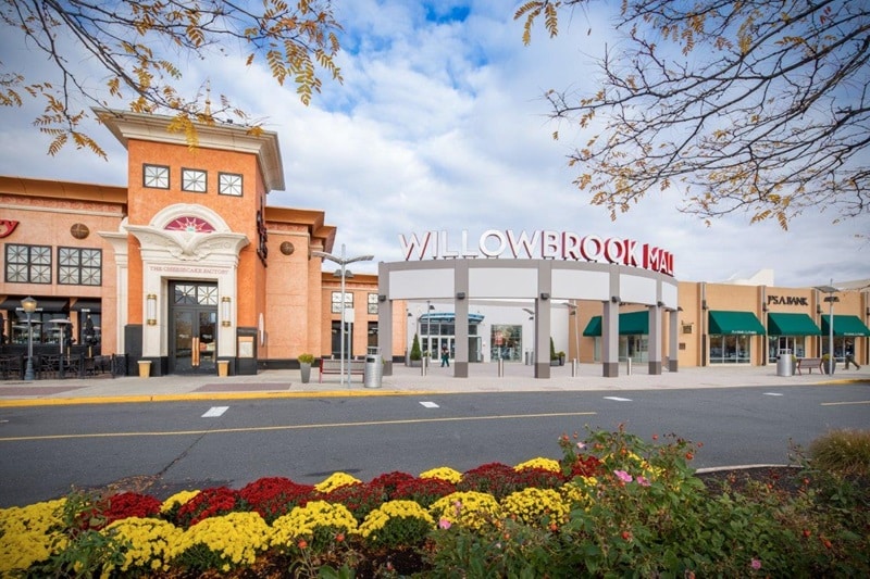 Willowbrook Mall na cidade de Wayne em Nova Jersey