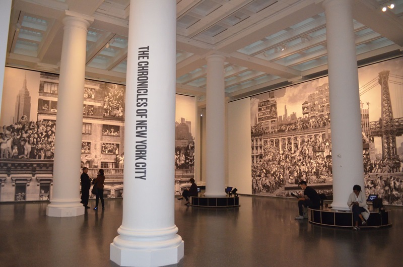 Interior do Museu do Brooklyn em Nova York